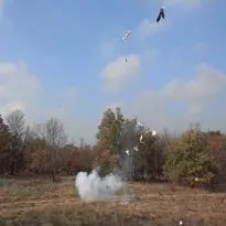 Crosshatch attack - explosion